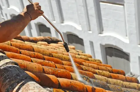 Nettoyage de toitures - Saint-Eustache-la-Forêt